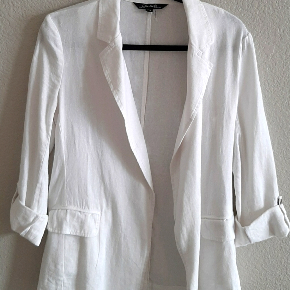 Linen Blend Blazer